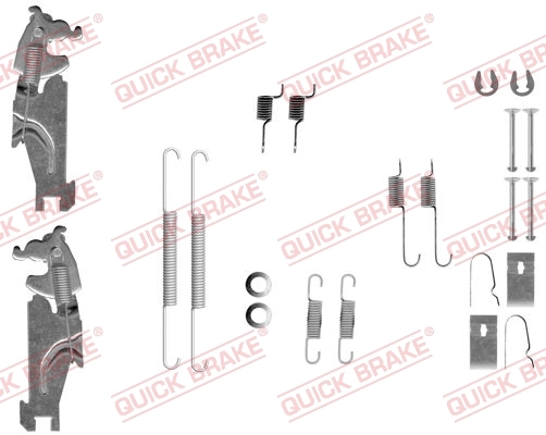 Accessory Kit, brake shoes